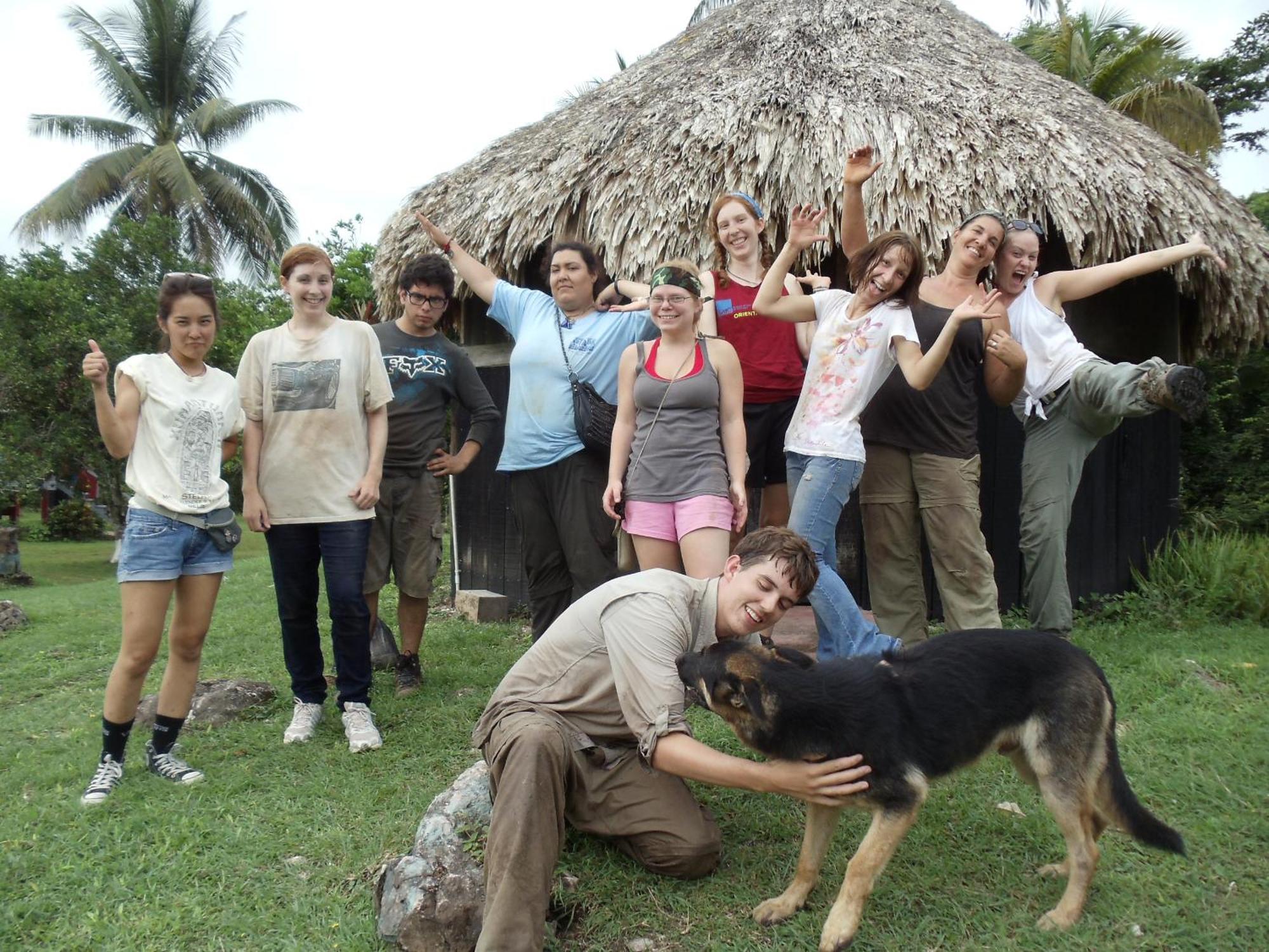 Lower Dover Jungle Lodge & Maya Ruins Unitedville المظهر الخارجي الصورة